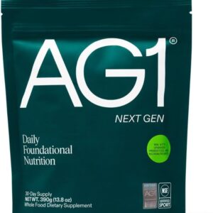 AG1 Daily Foundational Nutrition Greens Powder | Whole Food Dietary Supplement