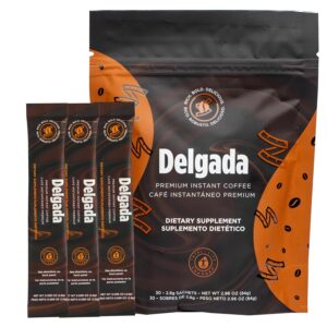 Coffee Delgada Premium Instant Ganoderma Mushroom Coffee – Rich & Healthy Blend