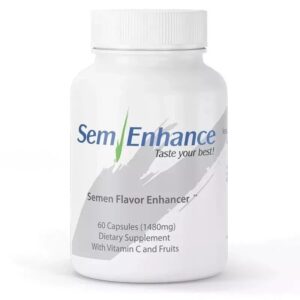 Semenhance Best Semen Flavor Enhancer 60 Capsules Natural Fruity Taste Formula